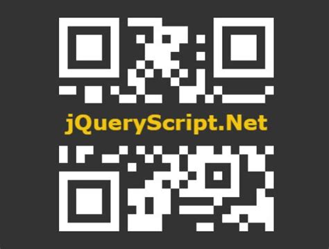 Generate QR Code With Custom Logo & Label - jQuery.qrcode | Free jQuery Plugins