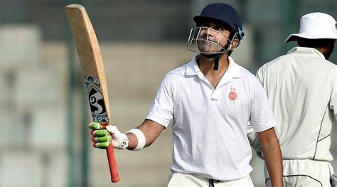 Ranji Trophy: Gautam Gambhir scores ton, Delhi take first innings lead ...