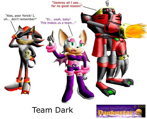 Sonic Heroes - Team Dark by DCLeadboot on DeviantArt