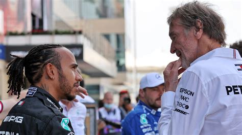 Lewis Hamilton coy as Jim Ratcliffe confirms Manchester United bid ...