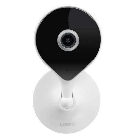 Lorex Indoor 1-Camera 2K Plug-in Standard Micro Sd (Included) Security Camera System in the ...