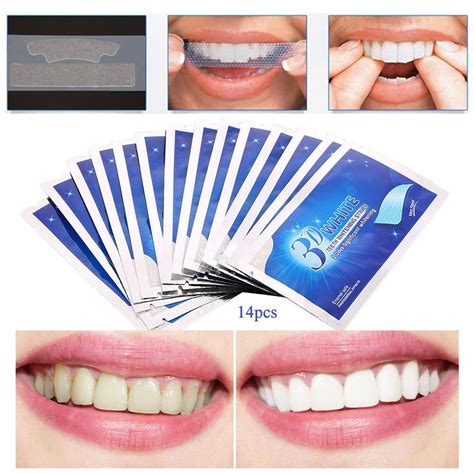 Advanced 3D White Gel Teeth Whitening Strips - Teeth Whitening Gel