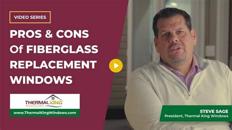 What Are the Pros & Cons of Fiberglass Replacement Windows?