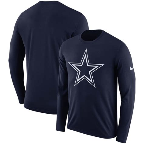 Dallas Cowboys Nike Dri-FIT Logo Long Sleeve Shirt | Fan Shop TODAY