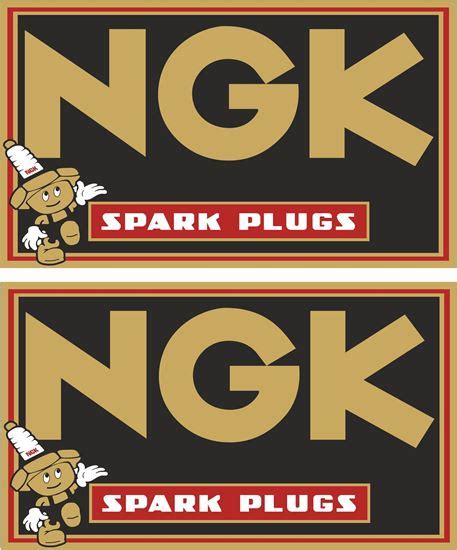 Zen Graphics - NGK Spark Plugs Decals / Stickers