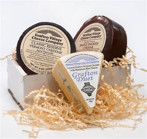 Vermont cheddar cheese: Grafton Village Cheese Company