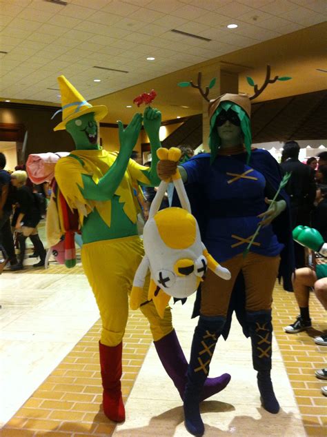 Adventure Time cosplay! Magic Man & Huntress Wizard!! | Adventure time ...