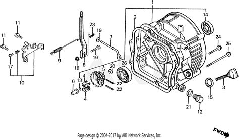 Honda Gc160 Parts Diagram