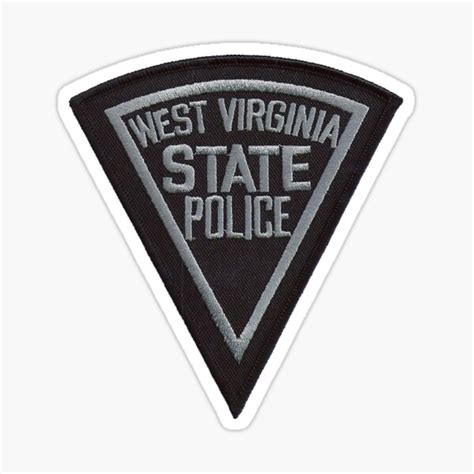 "West Virginia State Police " Sticker for Sale by lawrencebaird | Redbubble