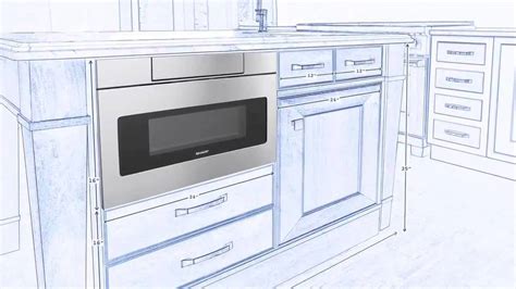 Sharp - 30" 1.2 Cu. Ft. Built-in Microwave Drawer - Stainless steel at Pacific Sales