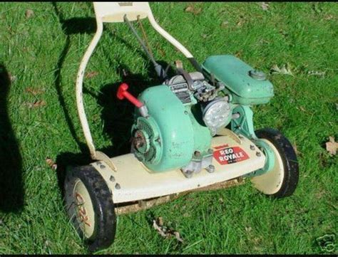 Just A Car Guy: Vintage lawn mowers