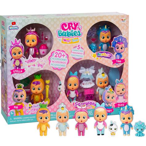 Cry Babies Magic Tears All Star 5 Pack - Includes 20+ Accessories! Ages ...