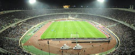 The Azadi stadium is the biggest and the most important stadium in Iran wh