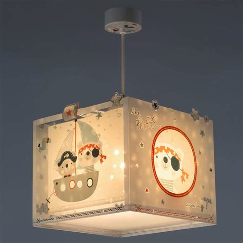 Pirates children's room pendant light | Lights.co.uk