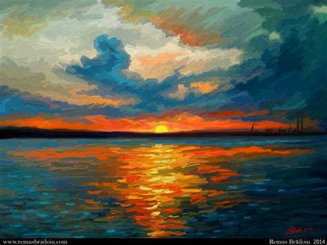 Sunset Impression by Tesparg on DeviantArt