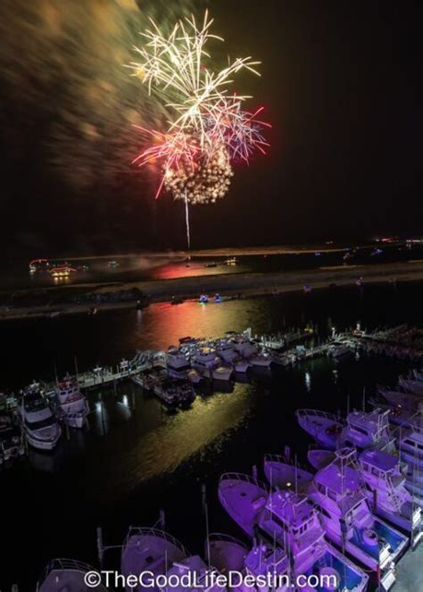 Harborwalk Village Zip Line, Free Fall, and Fireworks Photos and Information - The Good Life Destin