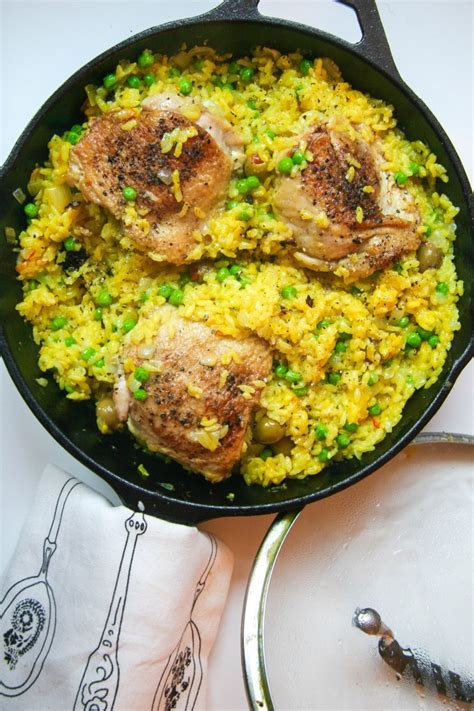 one skillet chicken and saffron rice | butter loves company