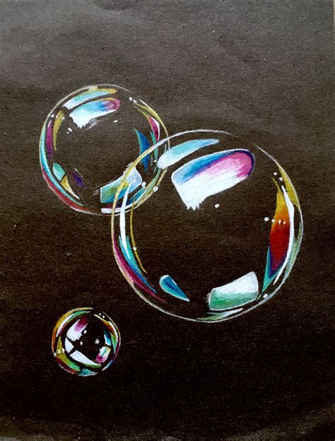 bubble drawing | Bubble drawing, Amazing art painting, Realistic art