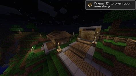 Peaceful Spawn Village Minecraft Project