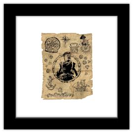 Gallery Pops The Goonies - Treasure Map Framed Art Print