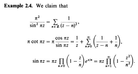 complex analysis - Weierstrass Example - Mathematics Stack Exchange