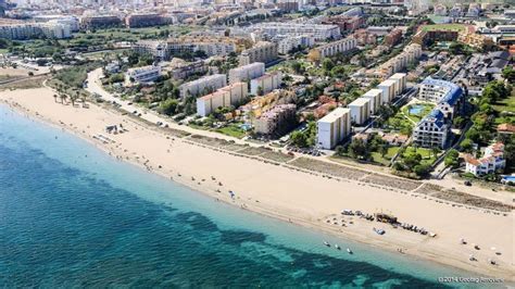 Spain, Comunidad Valenciana, Alicante, Les Marines Beach of Denia ...