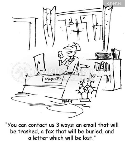 Fax Machine Cartoons and Comics - funny pictures from CartoonStock