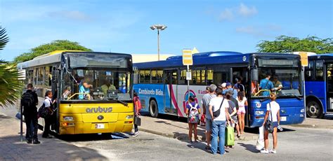 Arubus, Aruba: Oranjestad Bus Terminal with Yutong buses l… | Flickr