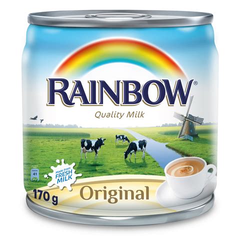 Rainbow Evaporated Milk Original 170g Online at Best Price | Evaporated ...