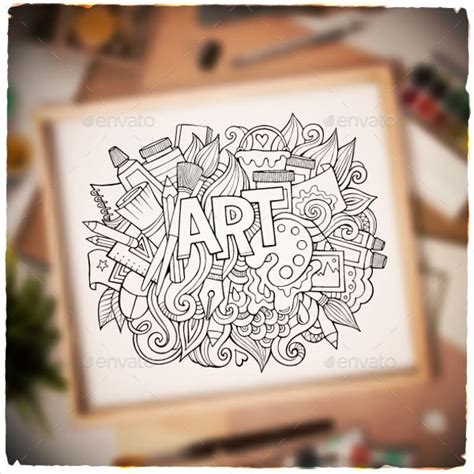 37+ Imaginative Doodle Art Designs | Free & Premium Templates