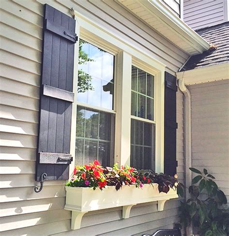 20+ Exterior House Shutters Ideas Inspirations - DHOMISH