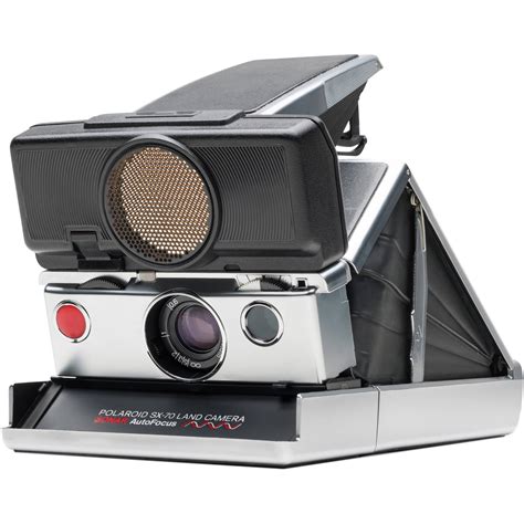 Impossible Polaroid SX-70 Sonar Instant Film Camera (Silver)