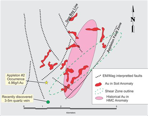 Labrador Gold (LAB.V): Directly On Strike From The Best Drill Hole in ...