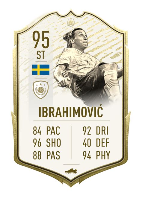 Made a Zlatan Icon Moments card from when he scored 4 goals against ...