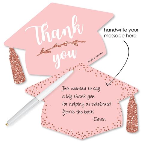 Graduation Party Thank You Cards Message - Jaka-Attacker