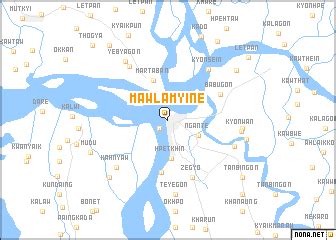 Mawlamyine (Myanmar) map - nona.net