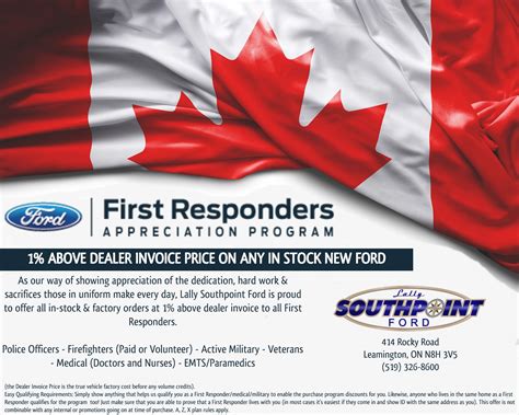 Our Current Ford Promotions | Lally Southpoint Ford Leamington's ...