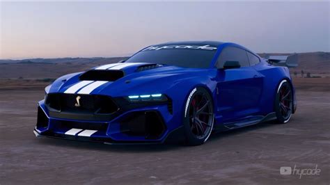 2024 Ford Mustang Shelby GT500 Concept by Hycade Is a Fictional Widebody Monster