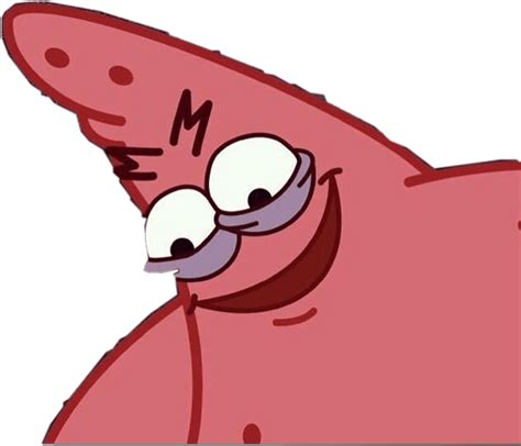 Patrick Star Freetoedit Evil Patrick No Background Transparent Png | Images and Photos finder