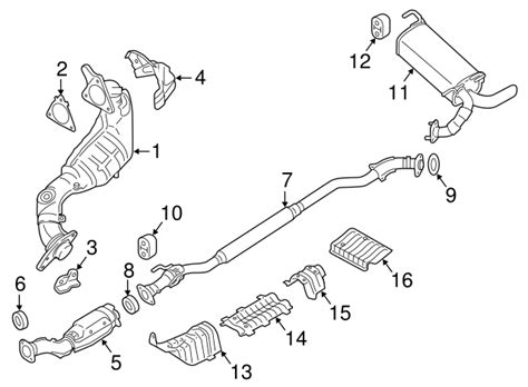 74772-1KD0A - Exhaust Heat Shield - 2011-2017 Nissan Juke | Conicelli ...