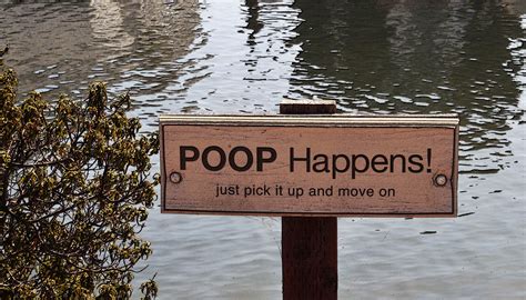 Poop Happens Sign Free Stock Photo - Public Domain Pictures