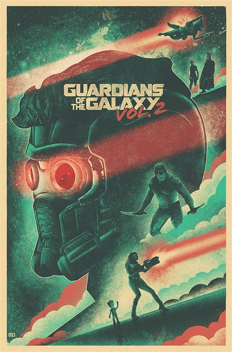 Guardians of the Galaxy Vol. 2 Illustrated Poster :: Behance