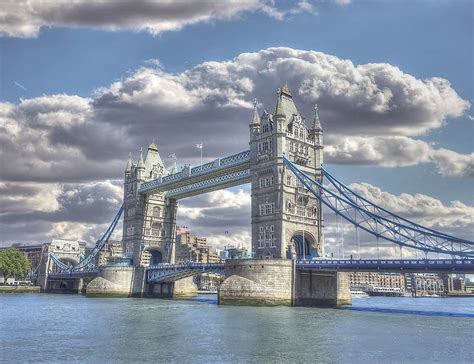 Online crop | HD wallpaper: London Gate Bridge, england, thames, river, bascule, suspension ...