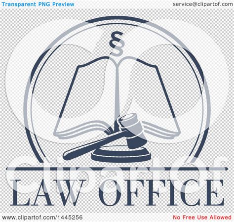 Clipart of a Section Symbol in a Circle over an Open Book and Gavel ...