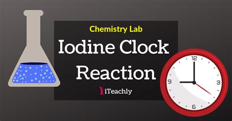 The Endpoint of the Clock Reaction for This Experiment Is the ...