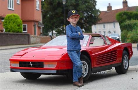 Most Expensive Kids Toy in the World Agostini Ferrari Testarossa ...