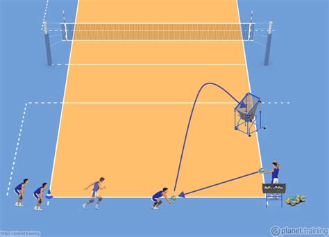 Volleyball exercises for your training | planet.training