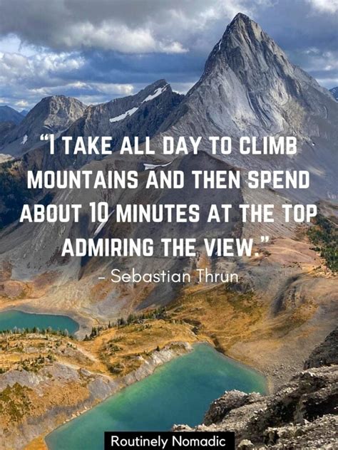 30 Perfect Top of the Mountain Quotes - Routinely Shares