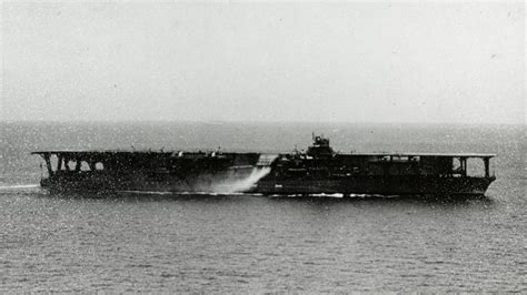 Video provides first clear views of WWII aircraft carriers lost in the ...