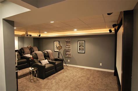 10 Awesome Basement Home Theater Ideas